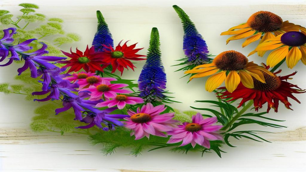 Które kwiaty kwitną od wiosny do jesieni?