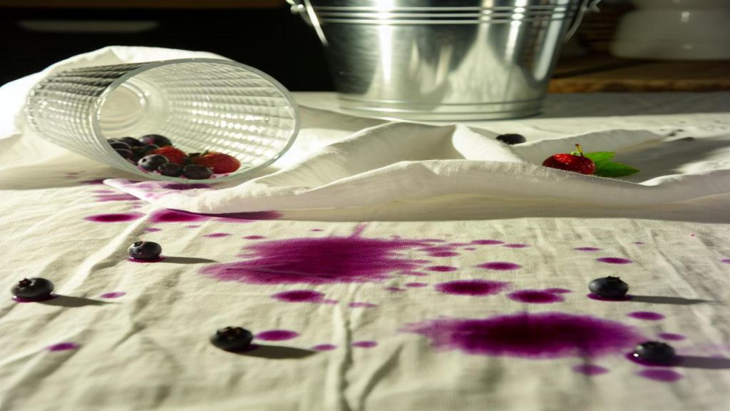 Plamy z jagód - najlepsze sposoby na ich usuwanie